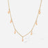Halsband Pink Stone Millet Bead